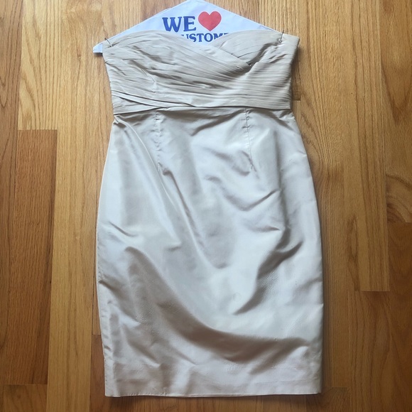 J. Crew Kristin Silk Taffeta Dress - Picture 2 of 4